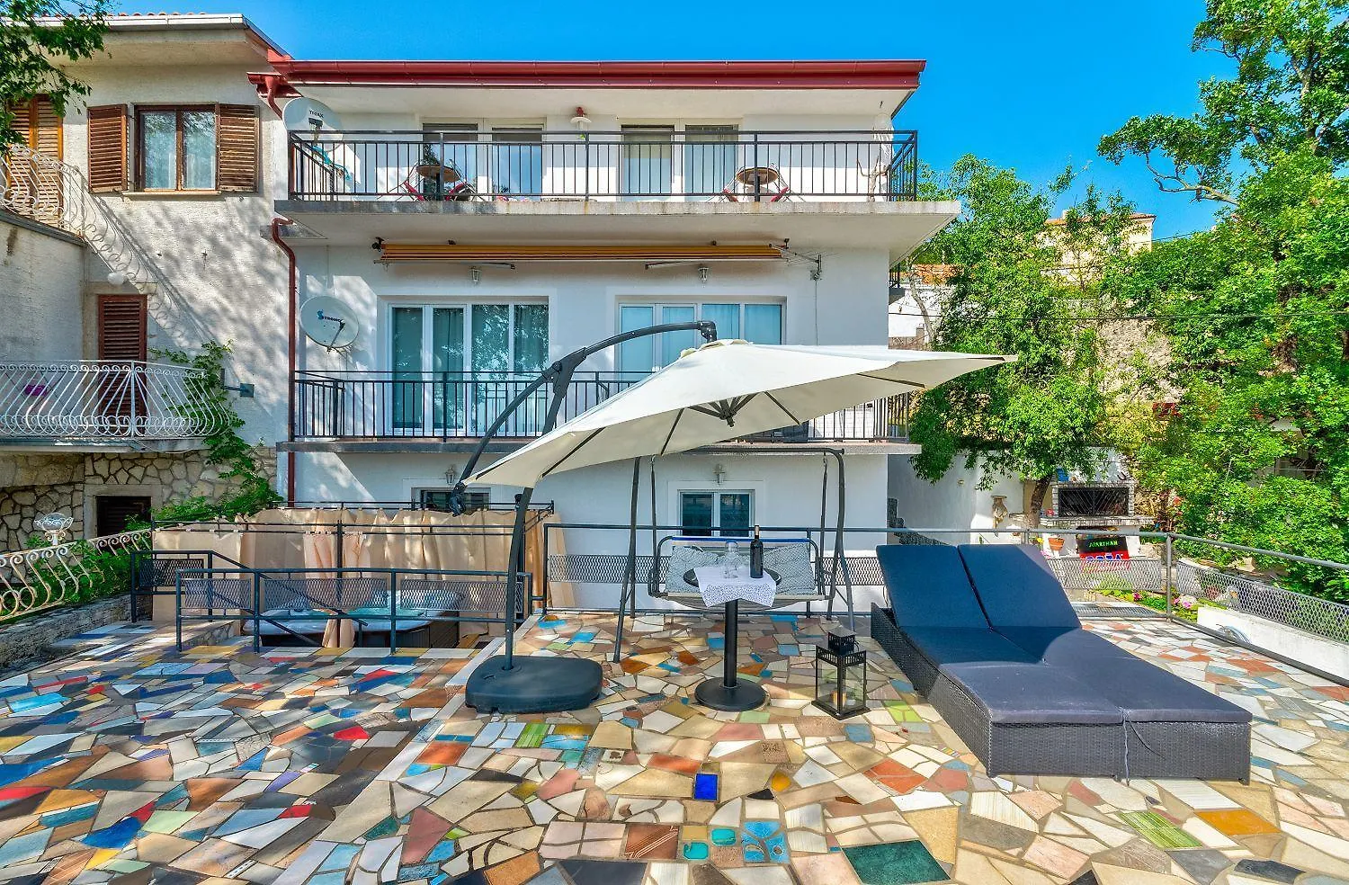 Beeindruckendes Apartment Mit Whirlpool, Lounge-Liegen, Meerblick, Grill Dramalj Croatia