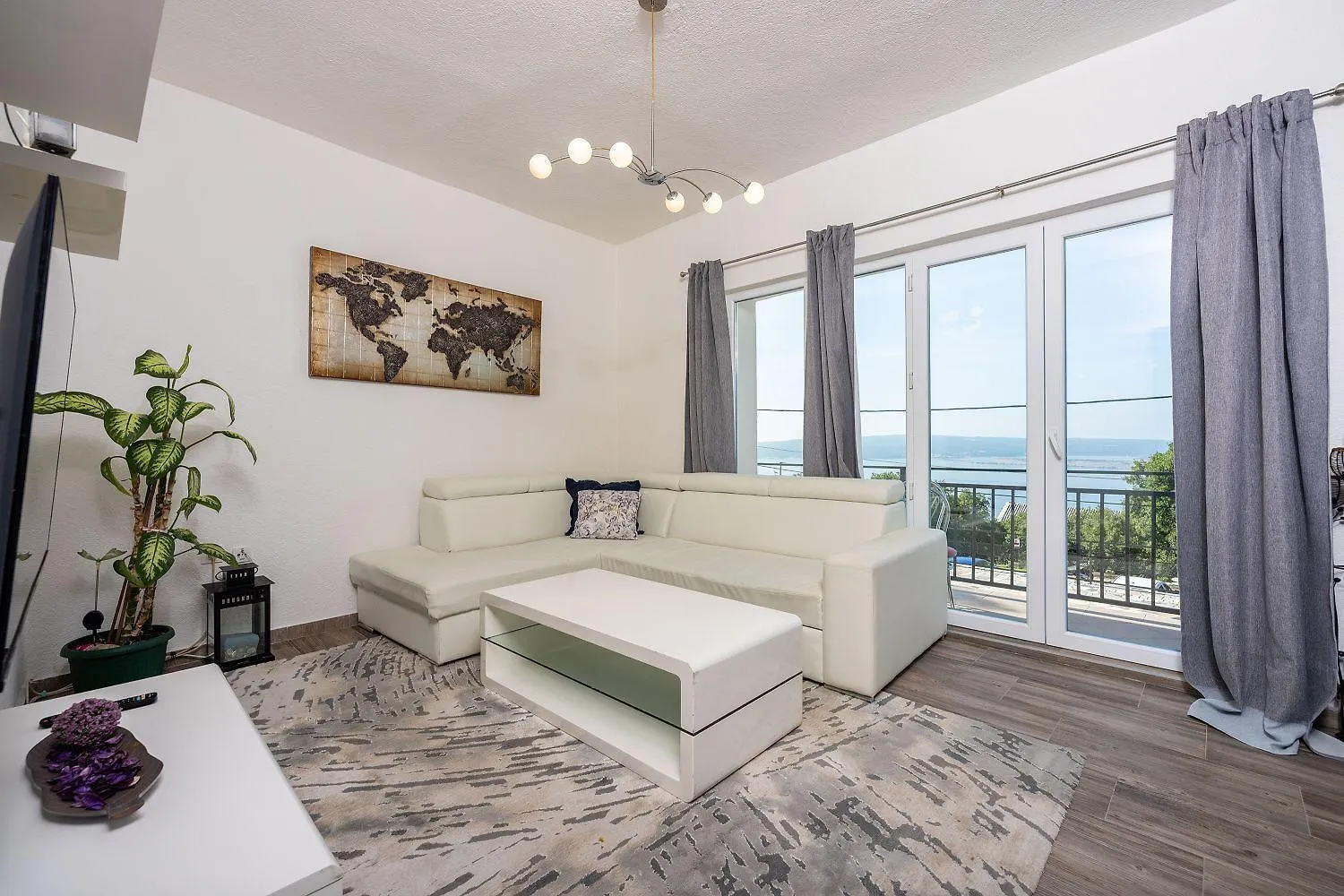 Beeindruckendes Apartment Mit Whirlpool, Lounge-Liegen, Meerblick, Grill Dramalj